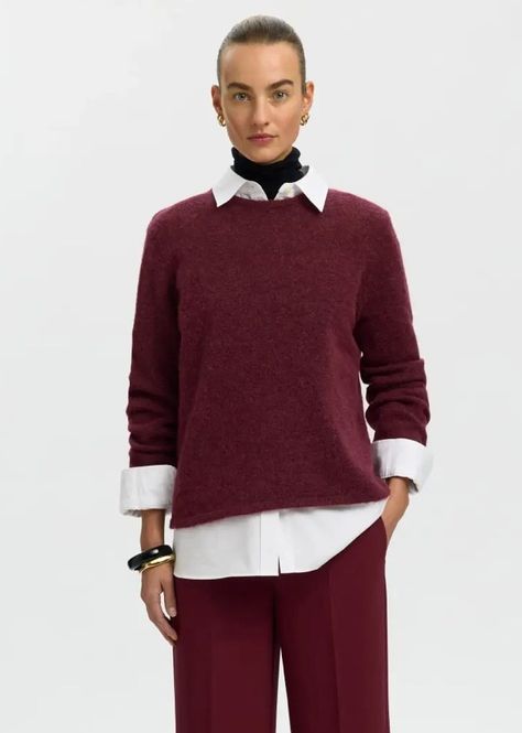 Hovedbilde Selected Femme Lulu Knit Cardigan Tawny Port