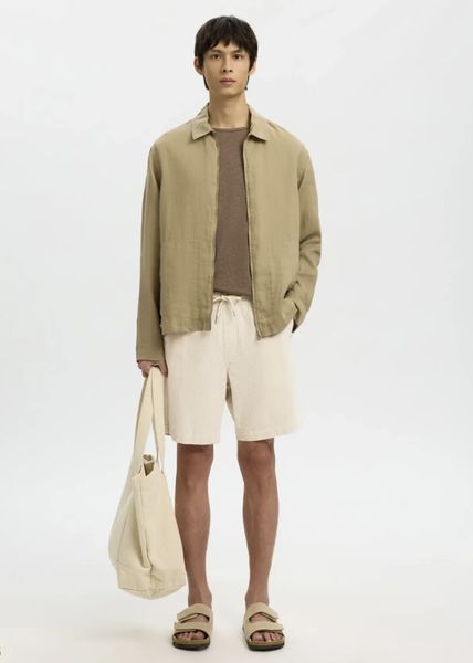 Hovedbilde Selected Jace Corduroy Shorts Fog