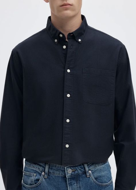 Hovedbilde Selected Homme Cole Rick Oxford Shirt Sky Captain
