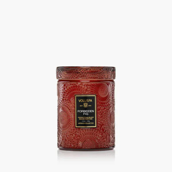Hovedbilde Voluspa Duftlys  Forbidden Fig Small Jar Candle 50T