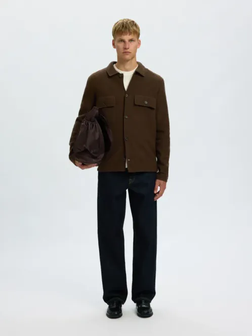 Hovedbilde Selected Homme Nealy Workwear Cardigan Demitasse