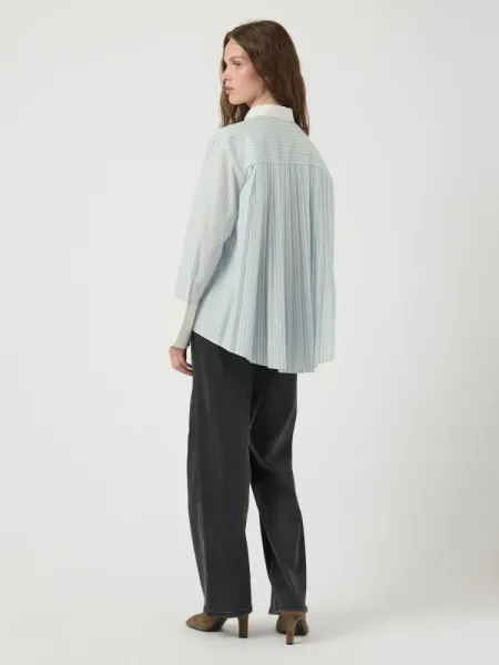 Hovedbilde YAS  Roya Shirt Star White  Skyway Stripes