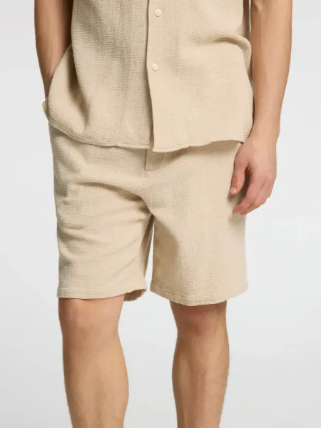 Bilde av Selected Homme Regsal Shorts Oatmeal