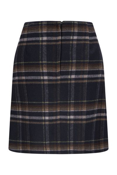 Hovedbilde Katrin Uri Adam Check Skirt Dark Navy