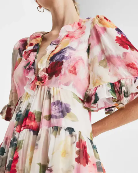 Hovedbilde byTiMo Organza Ruffle Dress Breeze