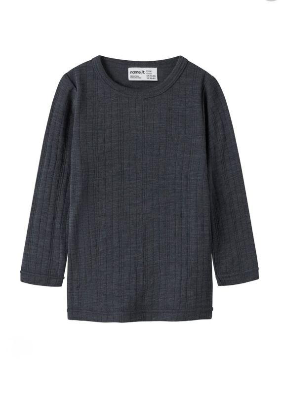 Name It Wool Genser Merinoull Ombre Blue 
