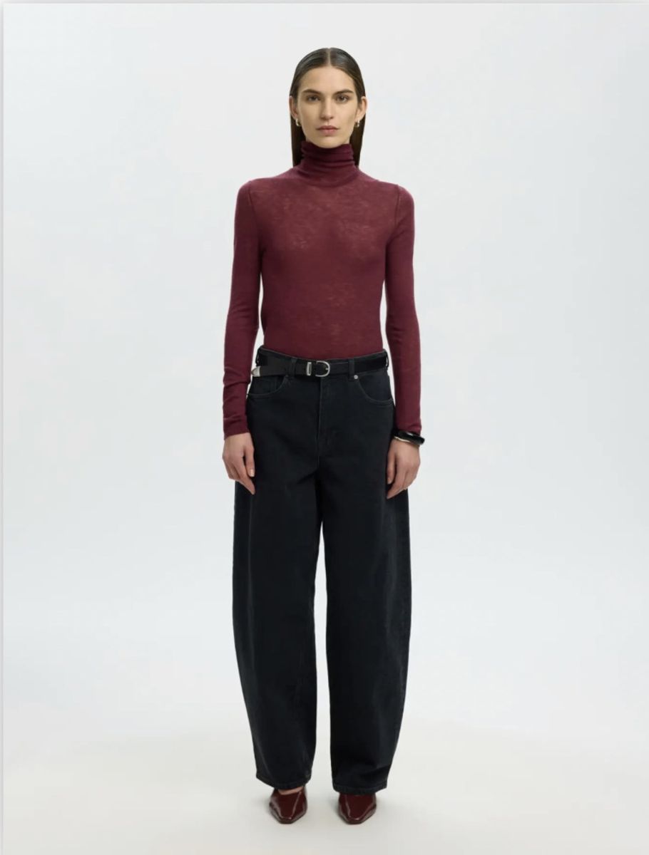 Selected Femme Wendy Wool Knit Rollnexk 