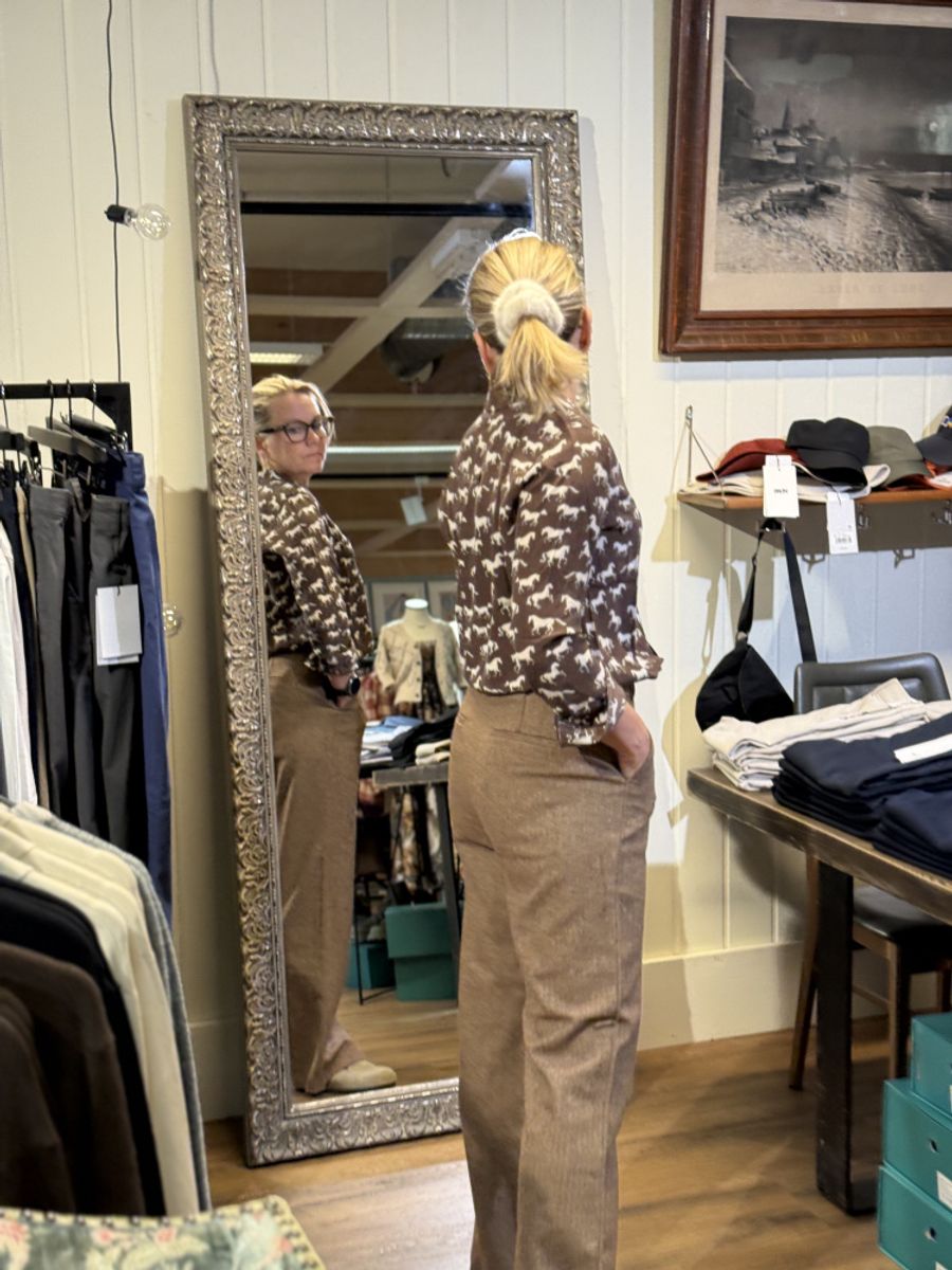 Katrin Uri Oxford Trousers Camel