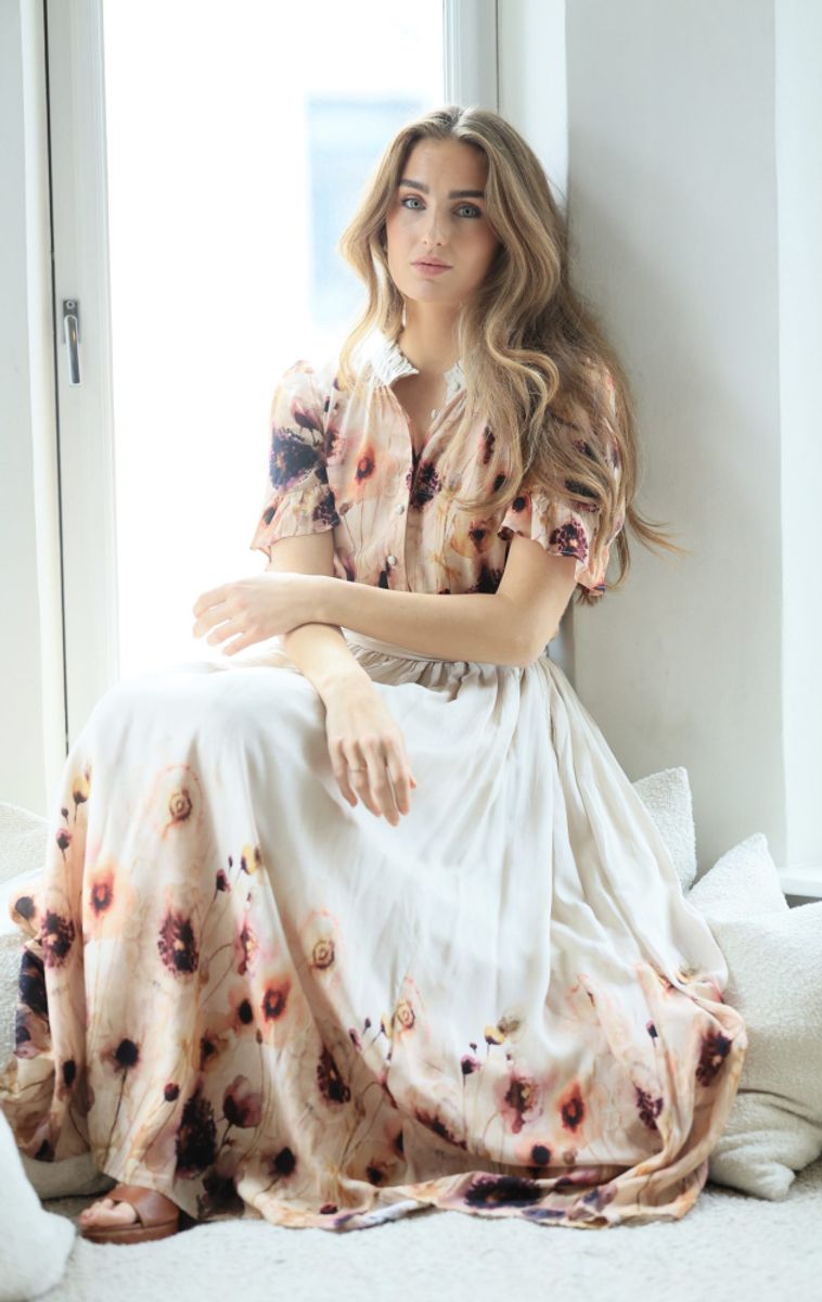 Nectar Ambrosia Dress bleeding petals