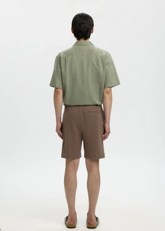 Selected Homme RegCal Shorts Chocolate Chip