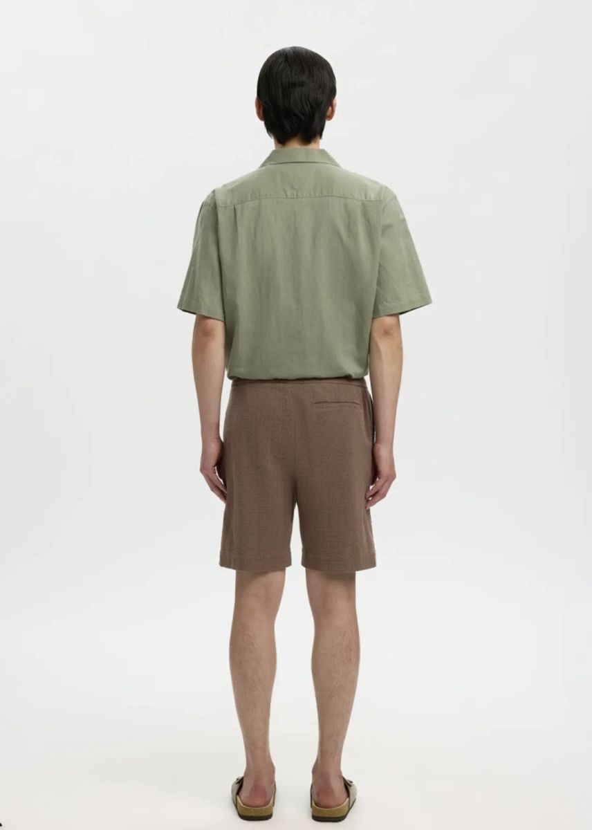 Selected Homme RegCal Shorts Chocolate Chip