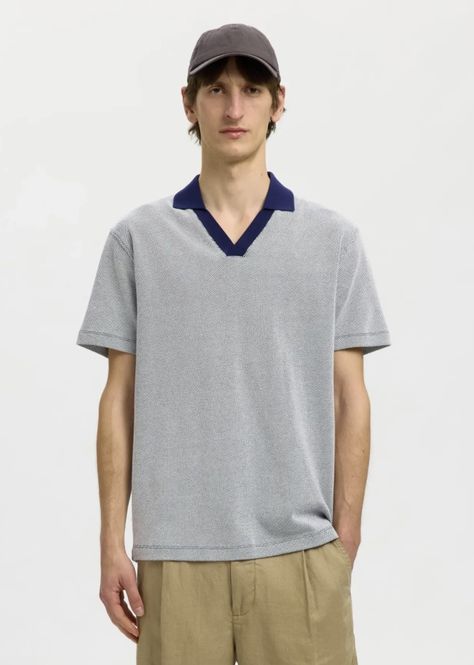 Hovedbilde Selected Homme Kai Polo Ocean Cavern Stripe
