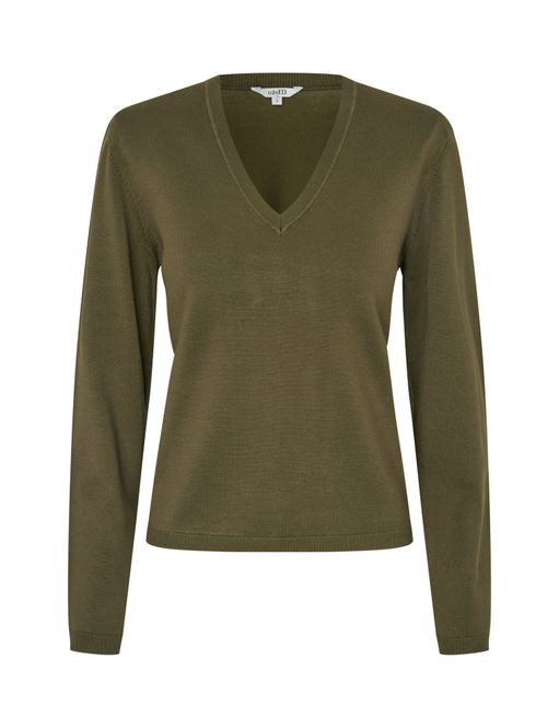 Hovedbilde MbyM Ruthie Knitted Sweater Smoked Olive