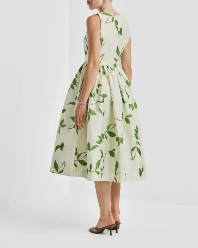 byTiMo Taffeta Midi Dress Soft Pastel