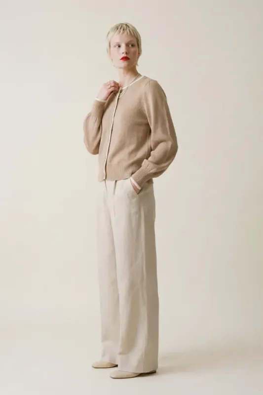 Woodling Malin Cardigan Sand