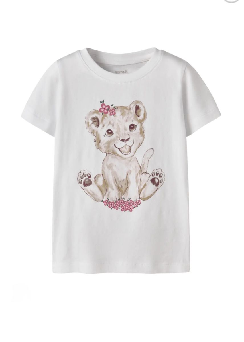 Name It Herta T-skjorte White Bright 