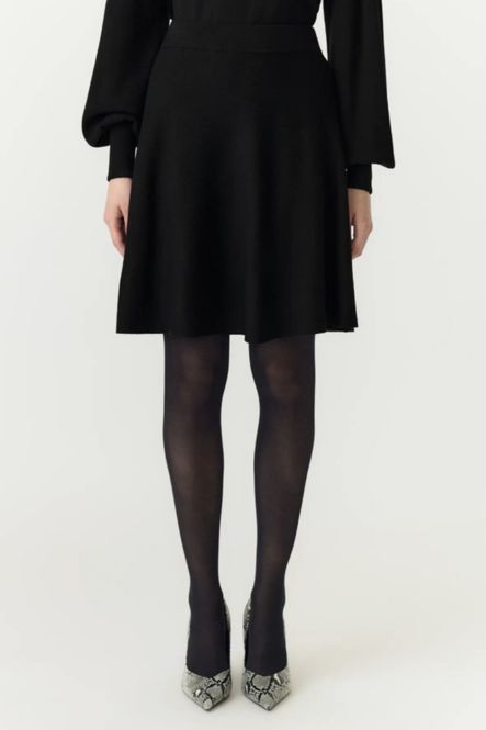 Hovedbilde YAS Fonny Knit Skirt Black