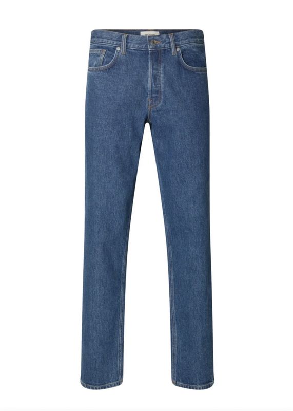 Selected Homme Tapered Ben Kori Jeans Medium Blue