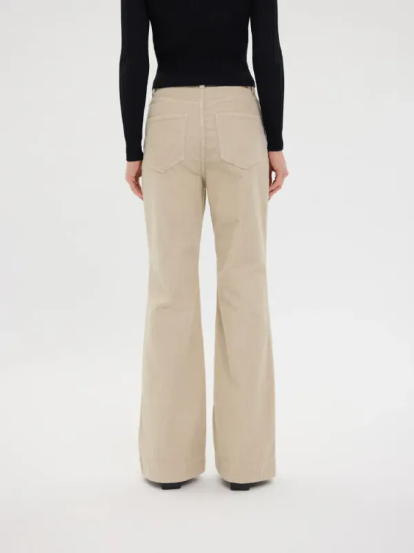 Five Units Odette Lang modell Cordfløyel  winter white 