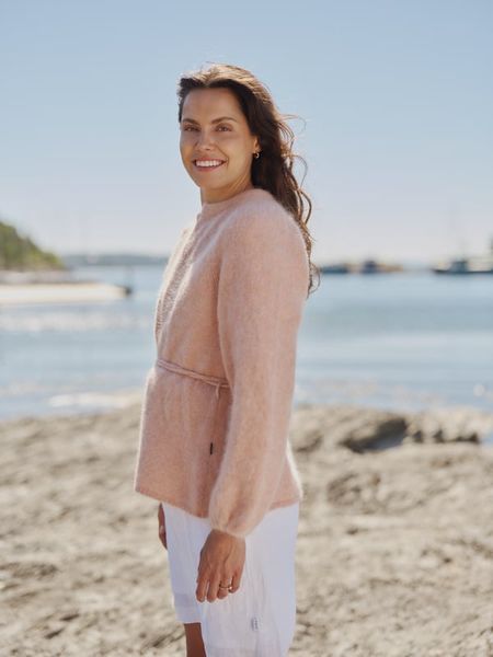Hovedbilde Ella & Il Chunky Cardigan Dusty Pink