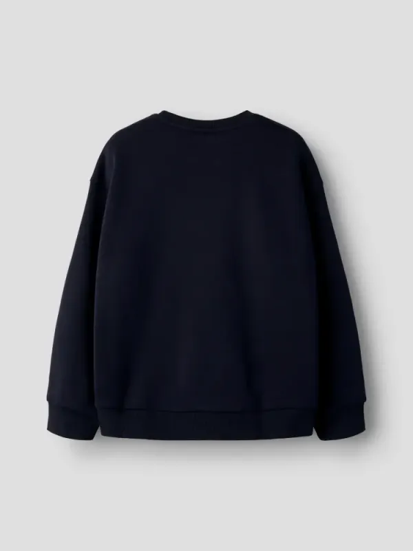 Name It Sweat Dark Sapphire / Bright White Print