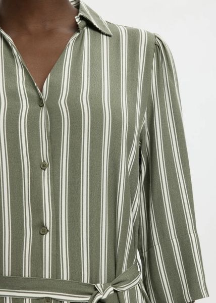 Hovedbilde Selected Femme Flora 3/4 Ankle Shirt Dress Deep Litchen ...