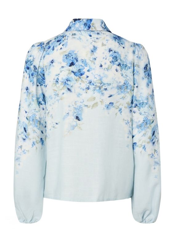 YAS Cleo Shirt Skyway Print