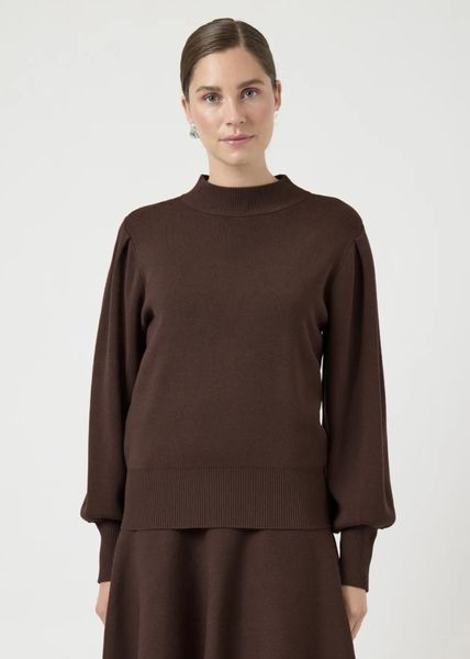 Hovedbilde YAS Fonny Knit Pullover  Chocolate Brown 