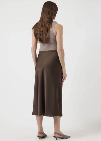 Hovedbilde YAS Pella Midi Skjørt Chocolate Brown 