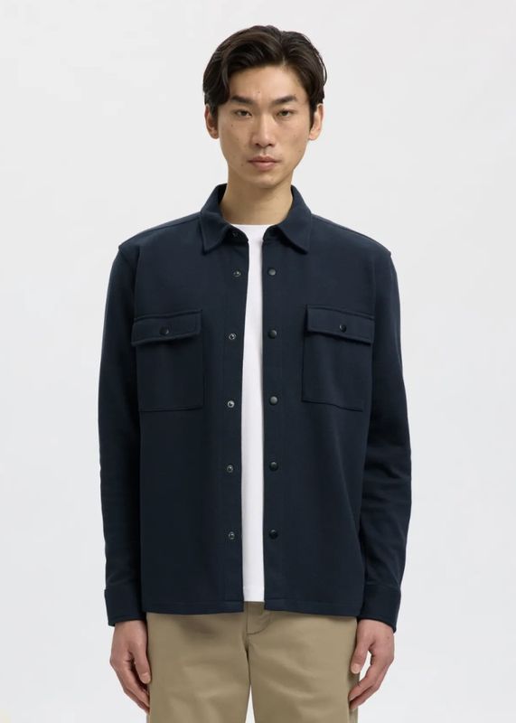 Selected Homme Jackie Sweat Jacket Navy Blazer