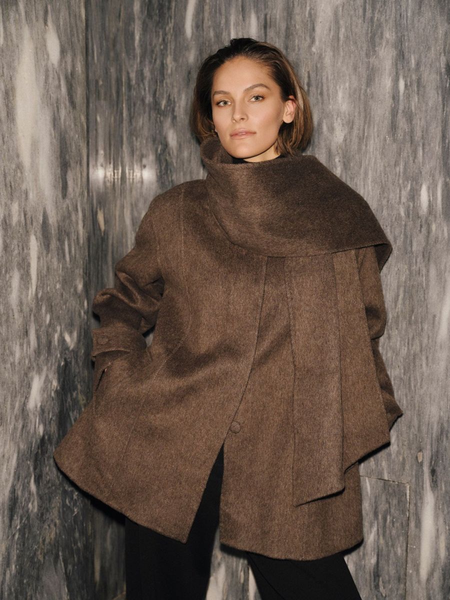 Ella&Il Clara Jacket Dark Brown